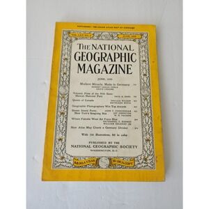 National Geographic Magazine June 1959 No Map